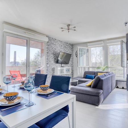 "Le Serenity ", Appartement Spacieux ,Balcon, Parking Prive Gratuit, Netflix, Proche Cdg Et Stade De France スタン エクステリア 写真