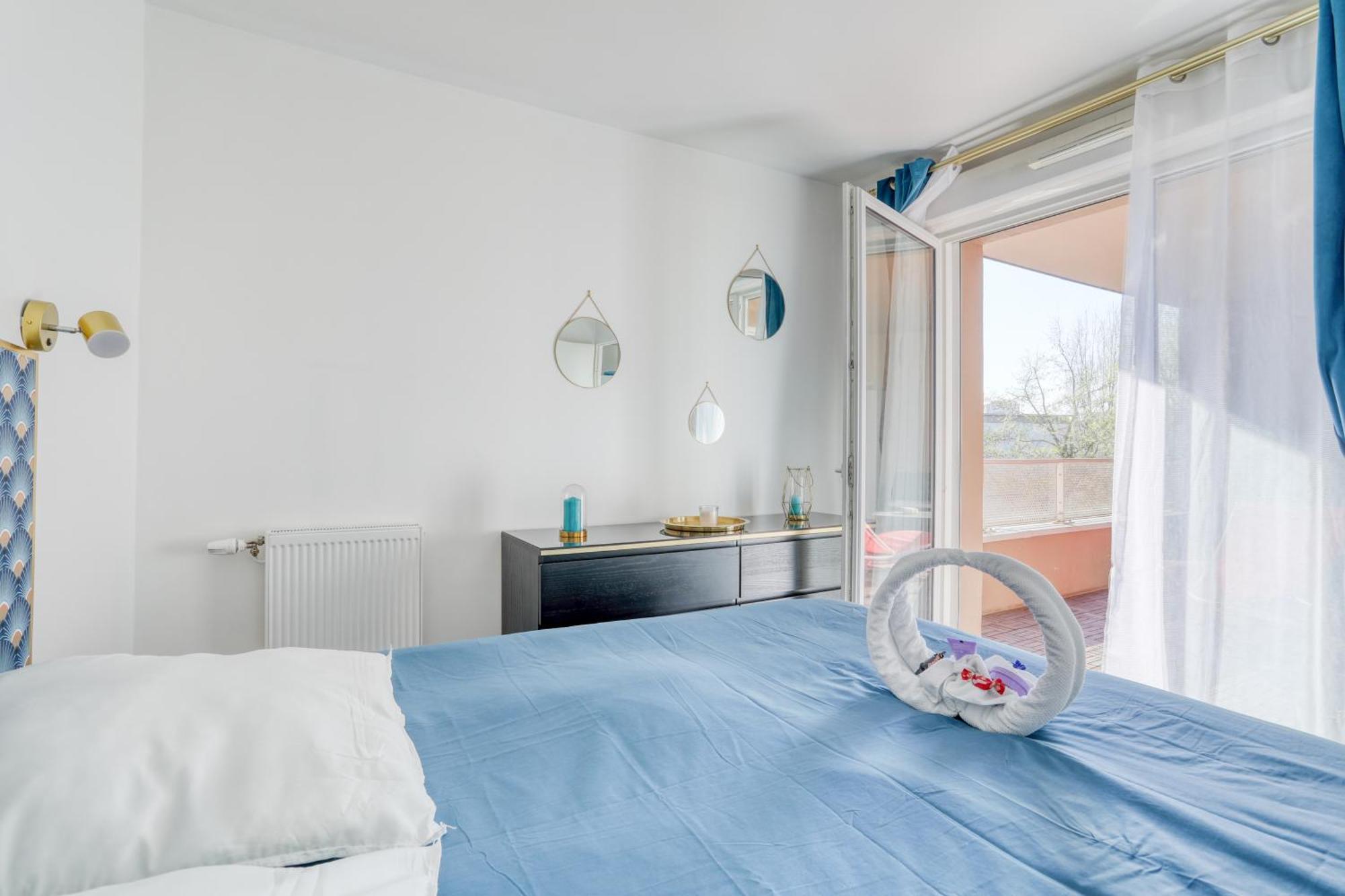 "Le Serenity ", Appartement Spacieux ,Balcon, Parking Prive Gratuit, Netflix, Proche Cdg Et Stade De France スタン エクステリア 写真
