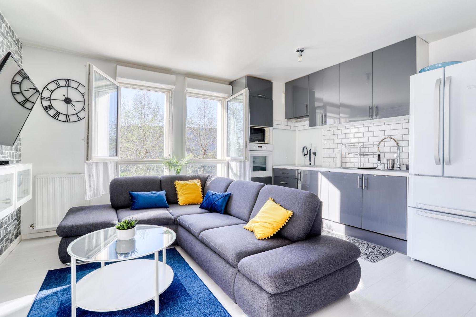 "Le Serenity ", Appartement Spacieux ,Balcon, Parking Prive Gratuit, Netflix, Proche Cdg Et Stade De France スタン エクステリア 写真