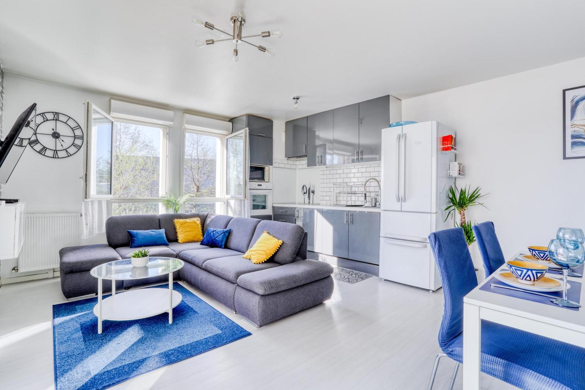 "Le Serenity ", Appartement Spacieux ,Balcon, Parking Prive Gratuit, Netflix, Proche Cdg Et Stade De France スタン エクステリア 写真