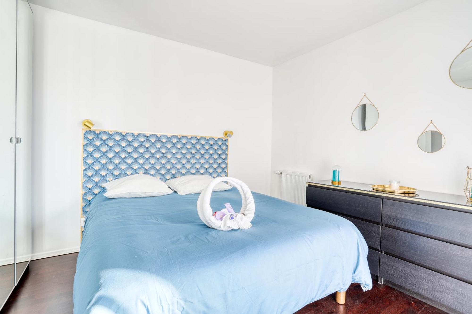 "Le Serenity ", Appartement Spacieux ,Balcon, Parking Prive Gratuit, Netflix, Proche Cdg Et Stade De France スタン エクステリア 写真