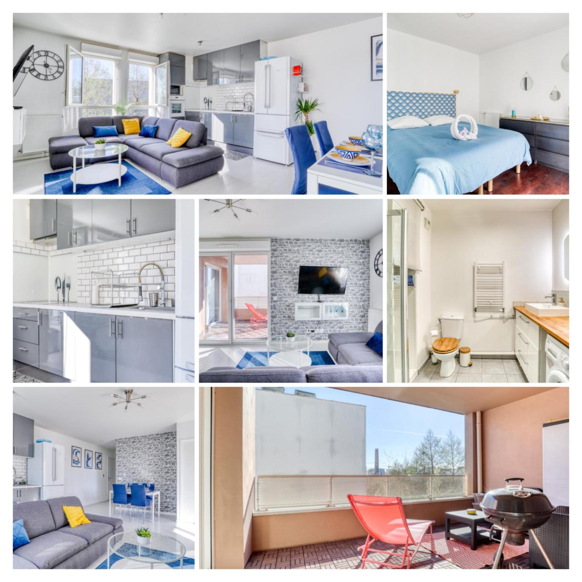 "Le Serenity ", Appartement Spacieux ,Balcon, Parking Prive Gratuit, Netflix, Proche Cdg Et Stade De France スタン エクステリア 写真
