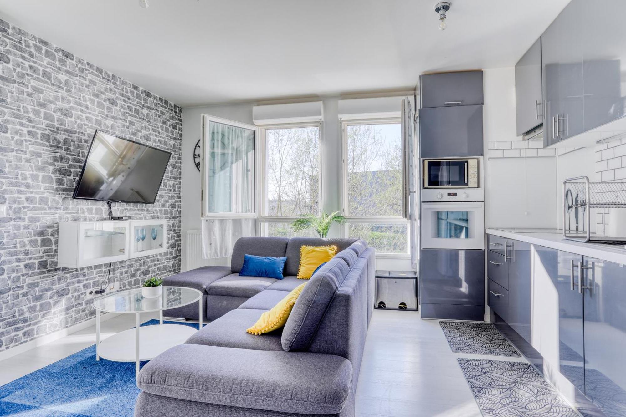 "Le Serenity ", Appartement Spacieux ,Balcon, Parking Prive Gratuit, Netflix, Proche Cdg Et Stade De France スタン エクステリア 写真